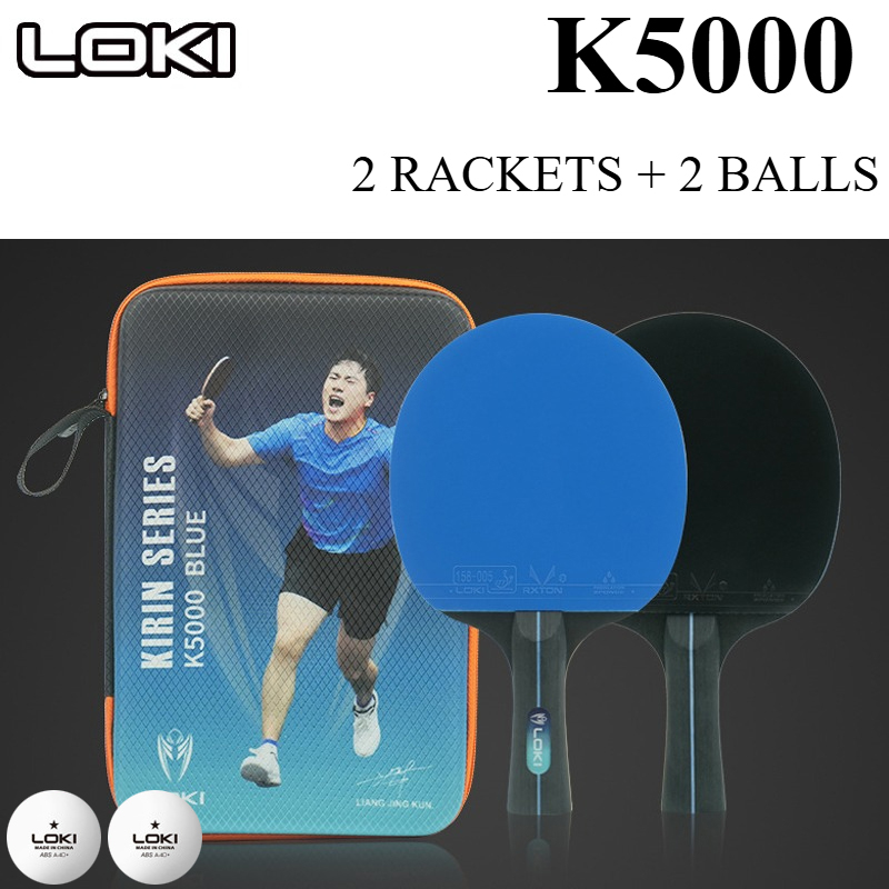 Table Tennis Loki - مجموعة مضارب تنس الطاولة للمبتدئين LOKI