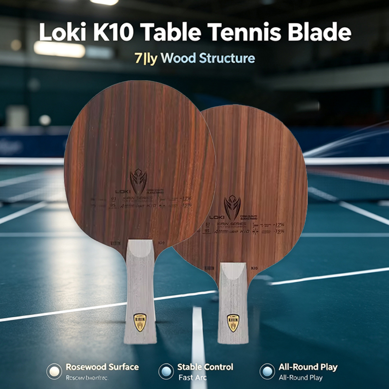Table Tennis Loki - لوكي كيرين K10 مضرب تنس طاولة