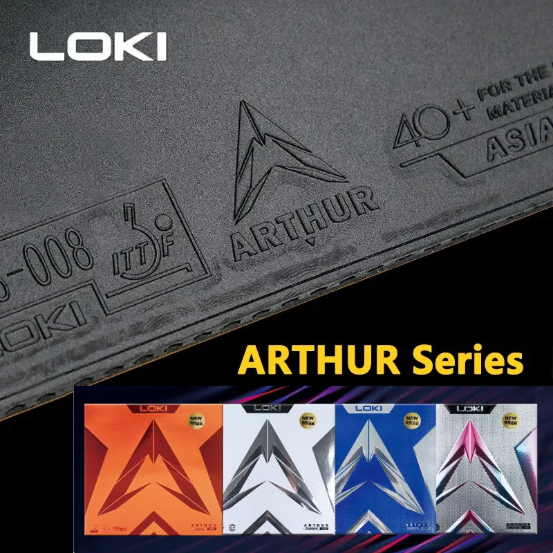 مطاط تنس الطاولة LOKI ARTHUR ا - مراجعة Table Tennis Loki وسعره