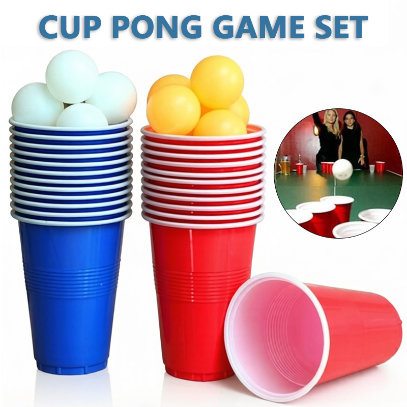 مجموعة لعبة بير بونج وأكواب لل - مراجعة Table Tennis Olympics وسعره